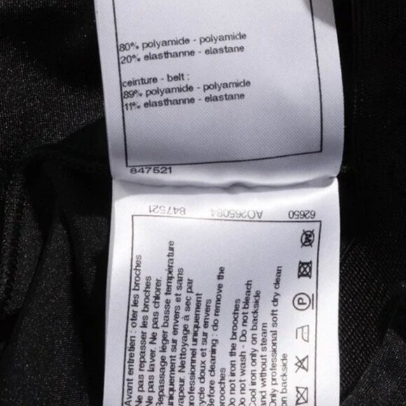 Chanel Black Satin Runway Leggings Bows & Cut-Outs Metiers D'Art 2021A FR 40 NWT - Picture 5 of 13